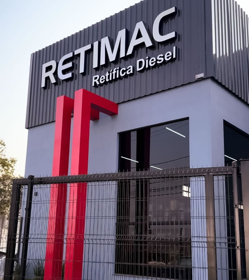 Interior da oficina Retimac